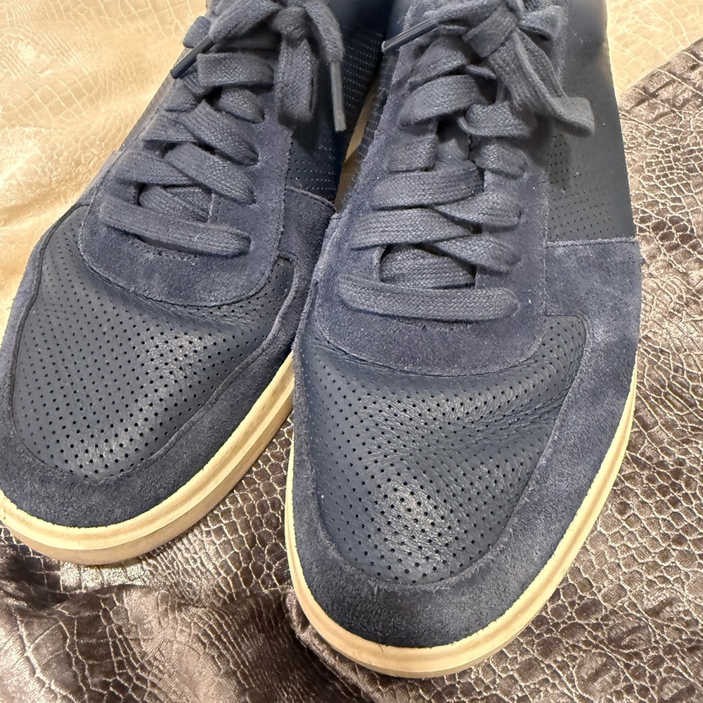 Cole haan Grand Men's Navy Suede Sneakers 12